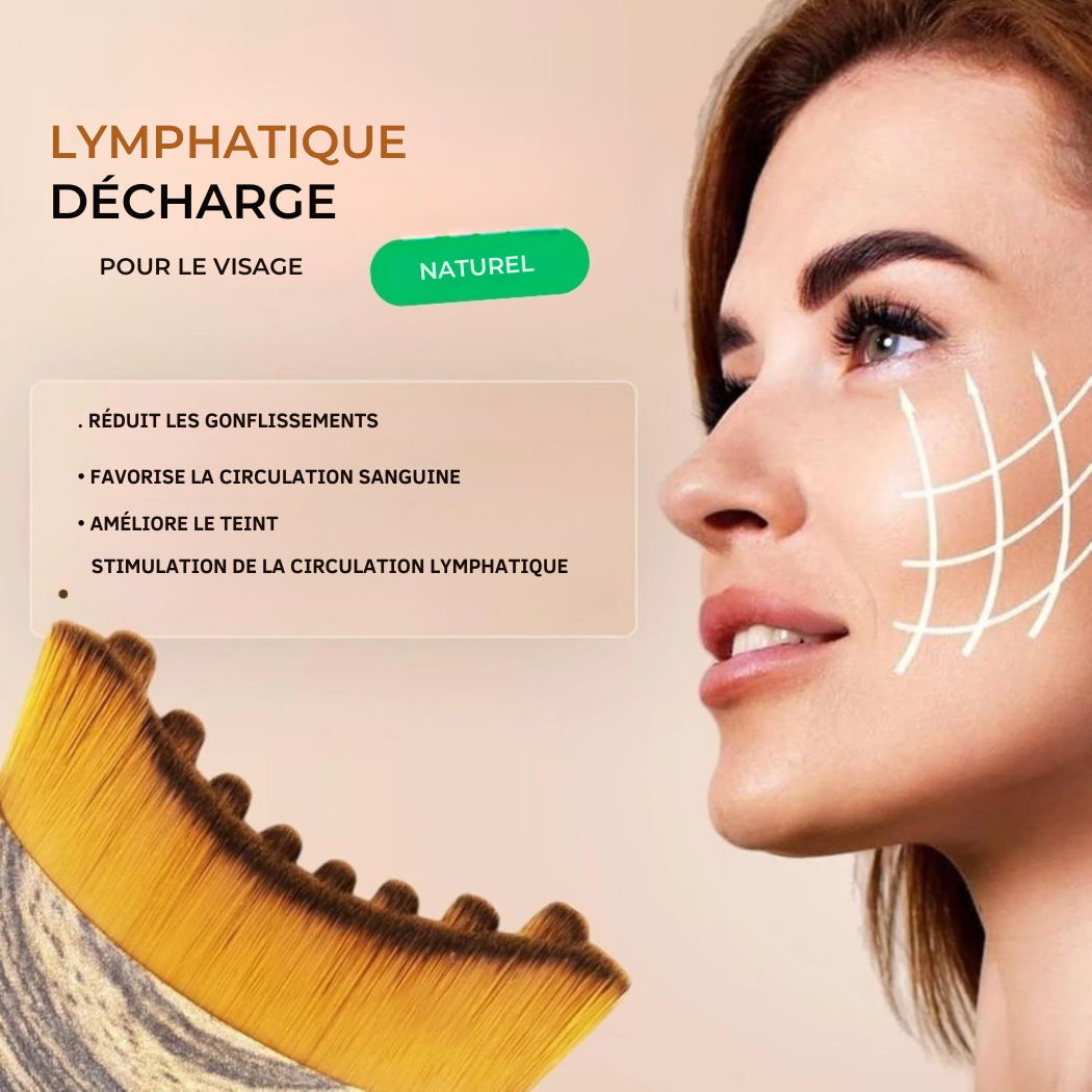 Brosse de Massage Visage & Cou – Soin Doux | Cervora