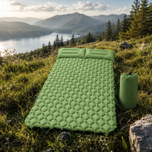 Doppelrast aufblasbare Doppel-Campingmatte