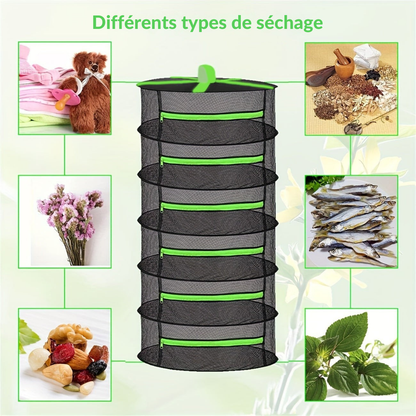 Filet de Séchage pour Herbes – Multi-Niveaux & Pliable | Cervora