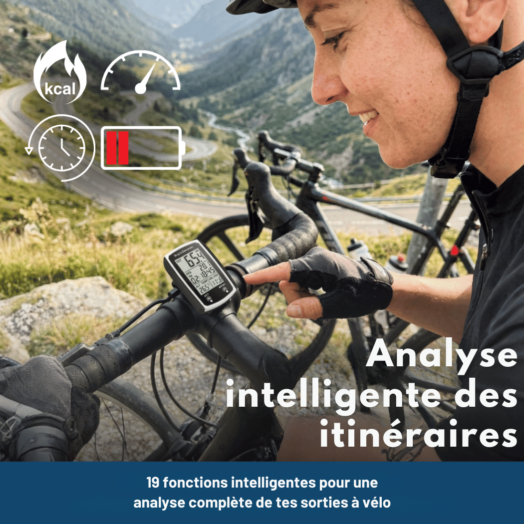 Compteur Vélo Digital 19 Fonctions IPX6 | Cervora