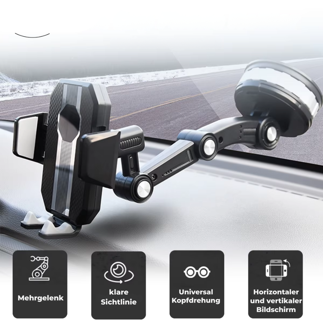 Support Téléphone Voiture – Ventouse & Rotation 360° | Cervora