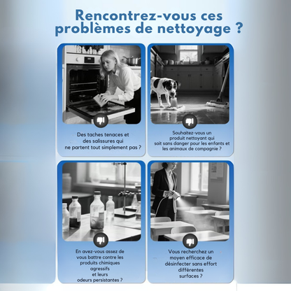 Nettoyeur Vapeur Multi-Surfaces avec Accessoires | Cervora