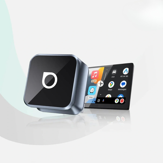 Cervora Mini Cube 3.0 – Adaptateur CarPlay & Android Auto Sans Fil