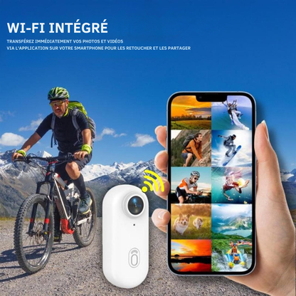 Caméra Sport 4K Étanche avec Wi-Fi & Stabilisation | Cervora