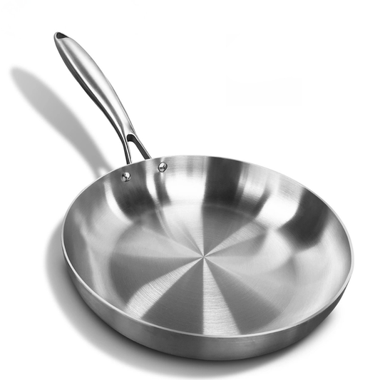 Poêles en Inox Sans PFAS – Compatible Induction | Cervora