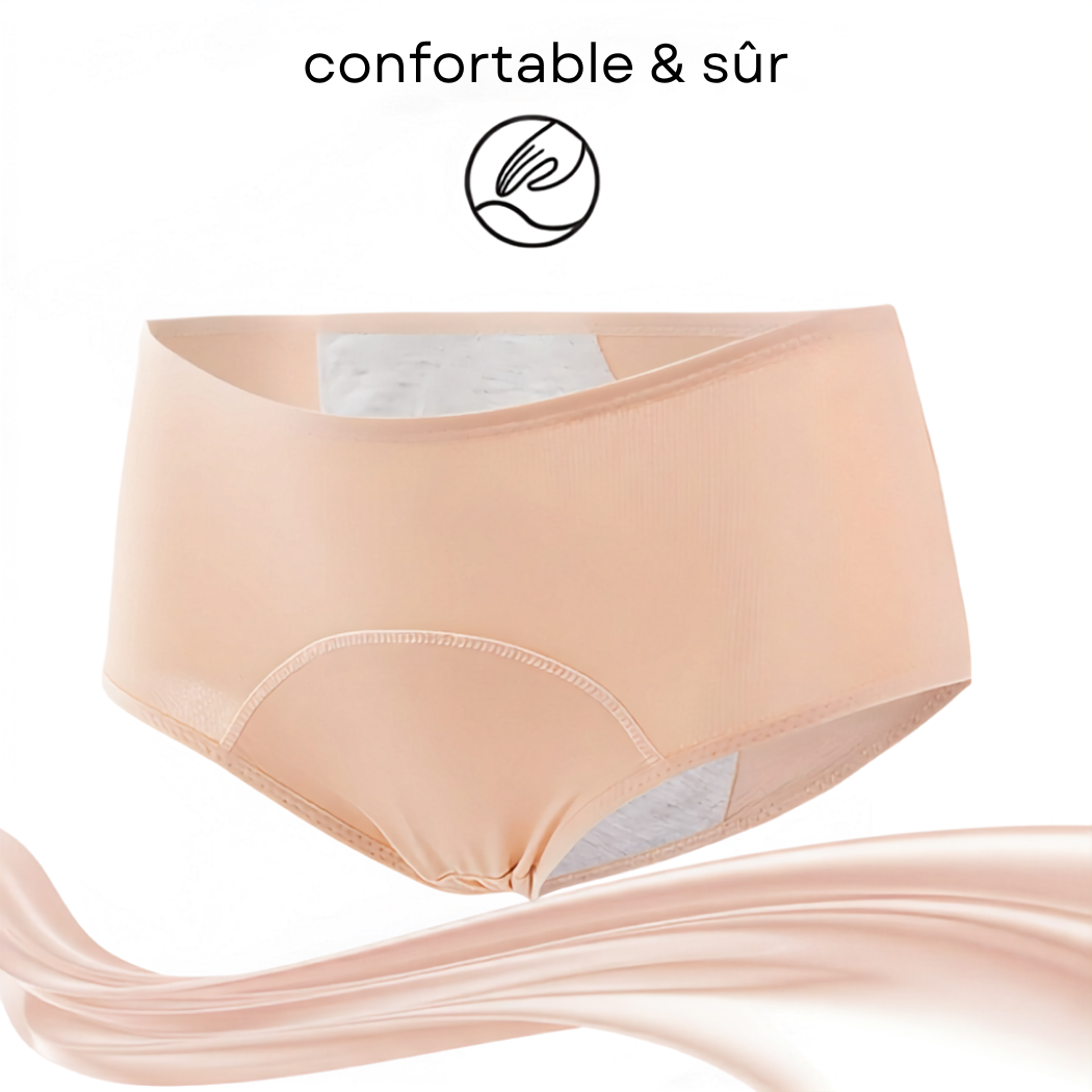 Sous-Vêtement Absorbant Femme – Lavable & Réutilisable | Cervora