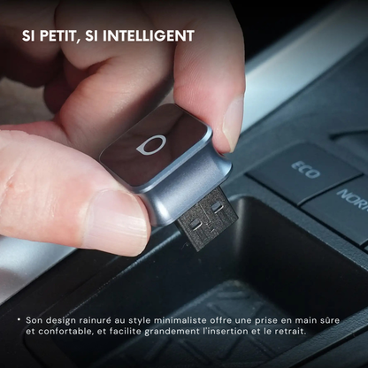 Cervora Mini Cube 3.0 – Adaptateur CarPlay & Android Auto Sans Fil
