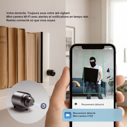Mini Caméra WiFi 1080p avec Carte 32 Go | Cervora