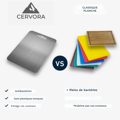 Planche à Découper en Titane – Durable & Hygiénique | Cervora