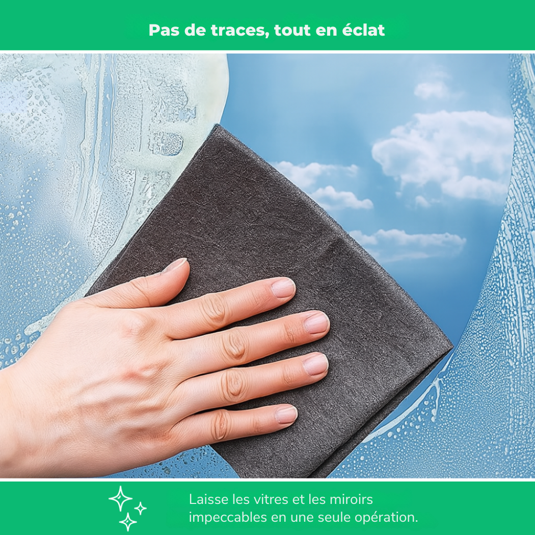 Chiffon Microfibre Sans Traces – Ultra-Absorbant & Lavable | Cervora