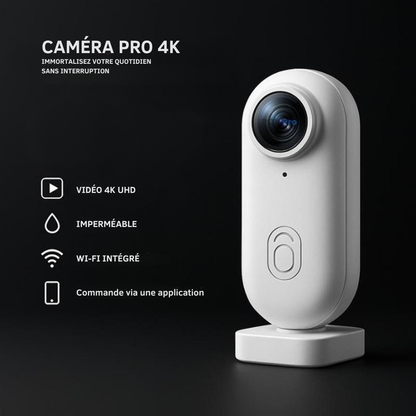 Caméra Sport 4K Étanche avec Wi-Fi & Stabilisation | Cervora