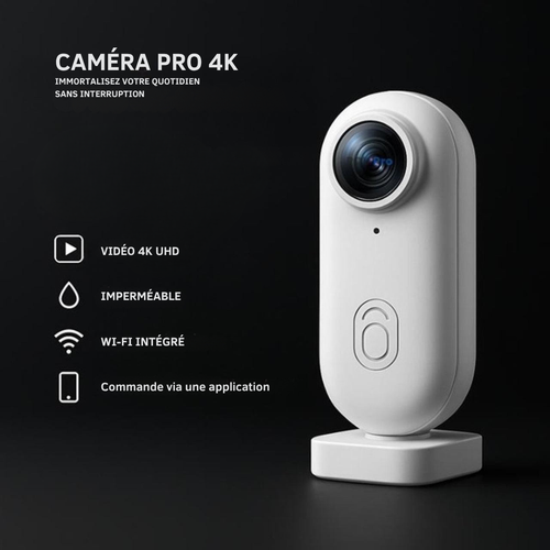 Caméra Sport 4K Étanche avec Wi-Fi & Stabilisation | Cervora