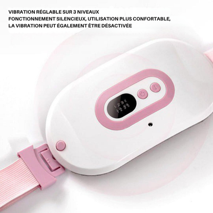 Ceinture Chauffante Menstruelle avec Massage – 3 Niveaux | Cervora