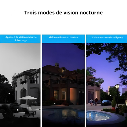 Caméra de Surveillance Wi-Fi Extérieure 1080P IP66 | Cervora