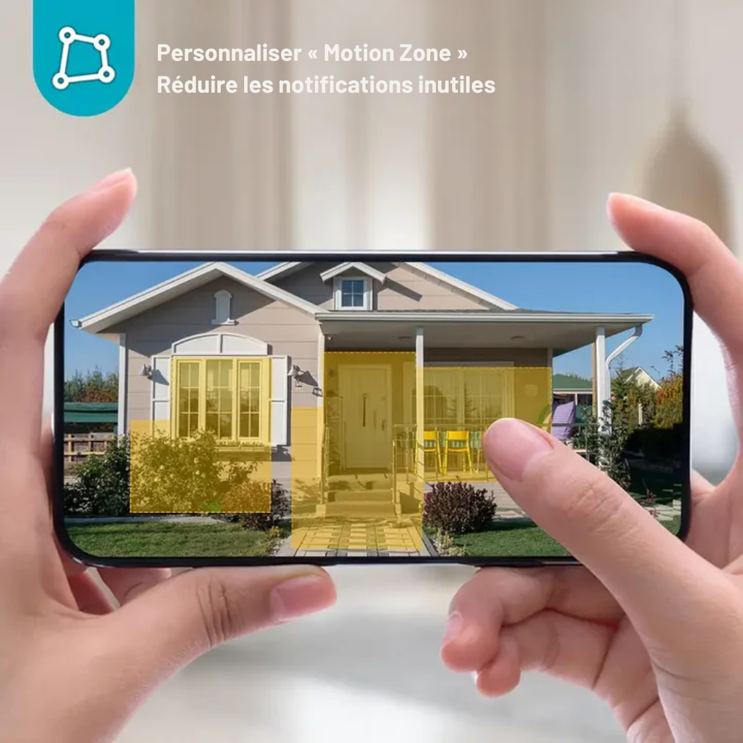 Sonnette vidéo WiFi sans fil – surveillance HD et communication bidirectionnelle