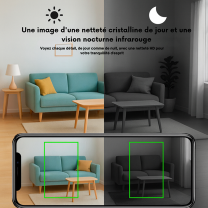 Mini Caméra WiFi 1080p avec Carte 32 Go | Cervora