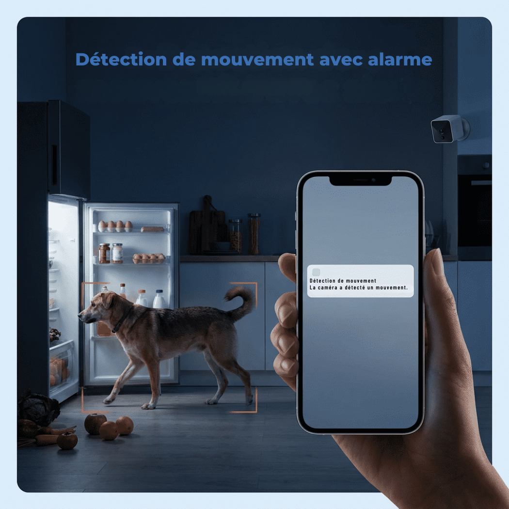 Mini Caméra Wi-Fi 1080P – Surveillance sur Smartphone | Cervora