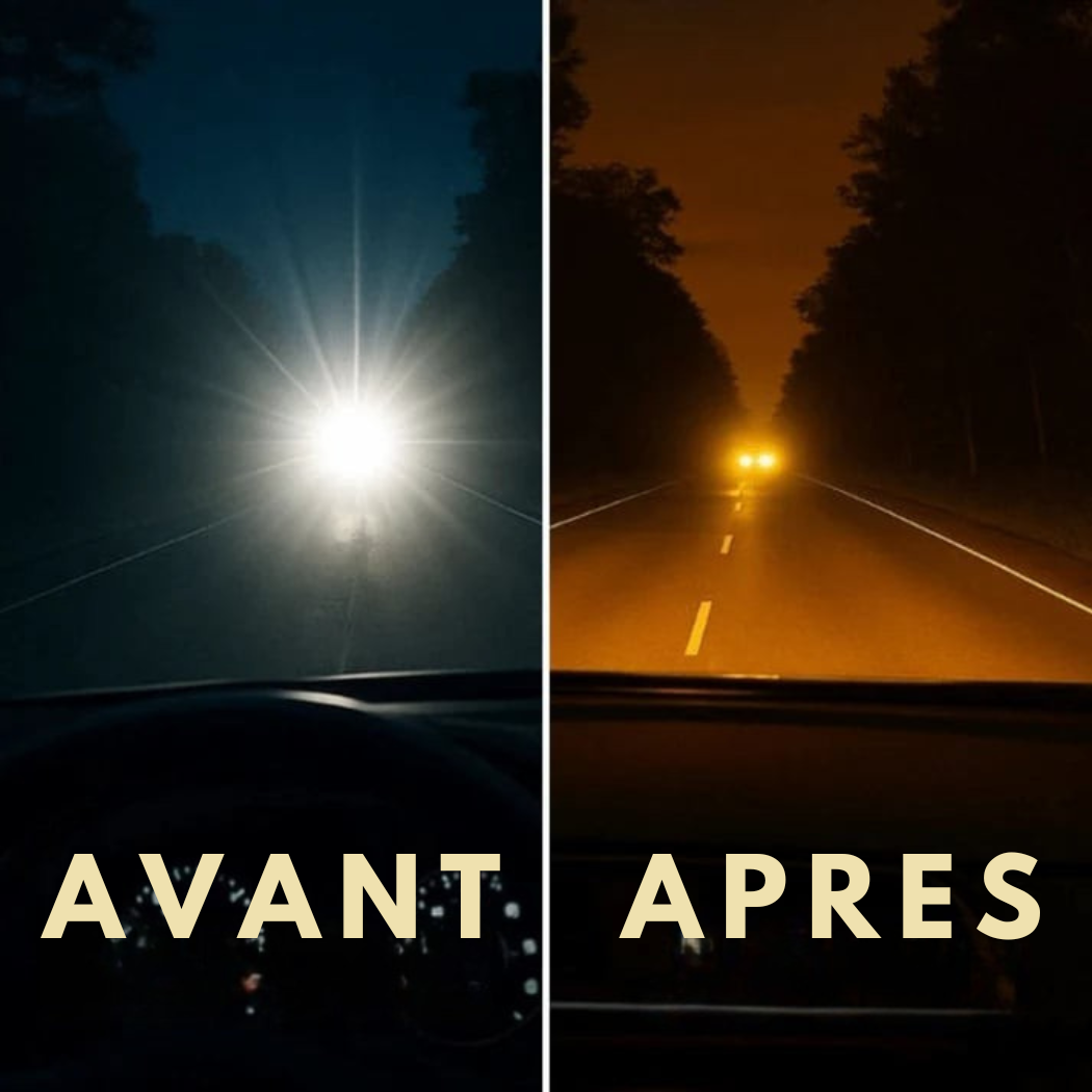 Lunettes de Conduite de Nuit – Verres Jaunes Anti-Éblouissement | Cervora