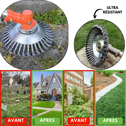 Tête de Débroussailleuse pour Désherbage – Entretien du Jardin | Cervora