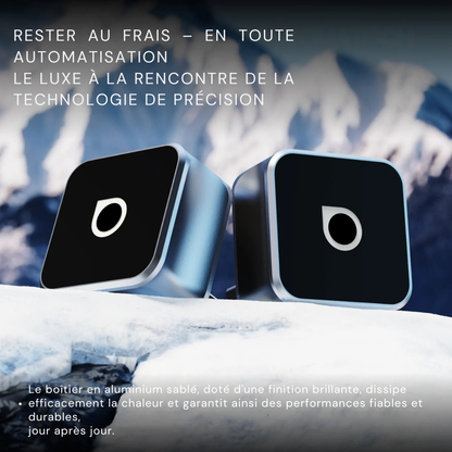 Cervora Mini Cube 3.0 – Adaptateur CarPlay & Android Auto Sans Fil