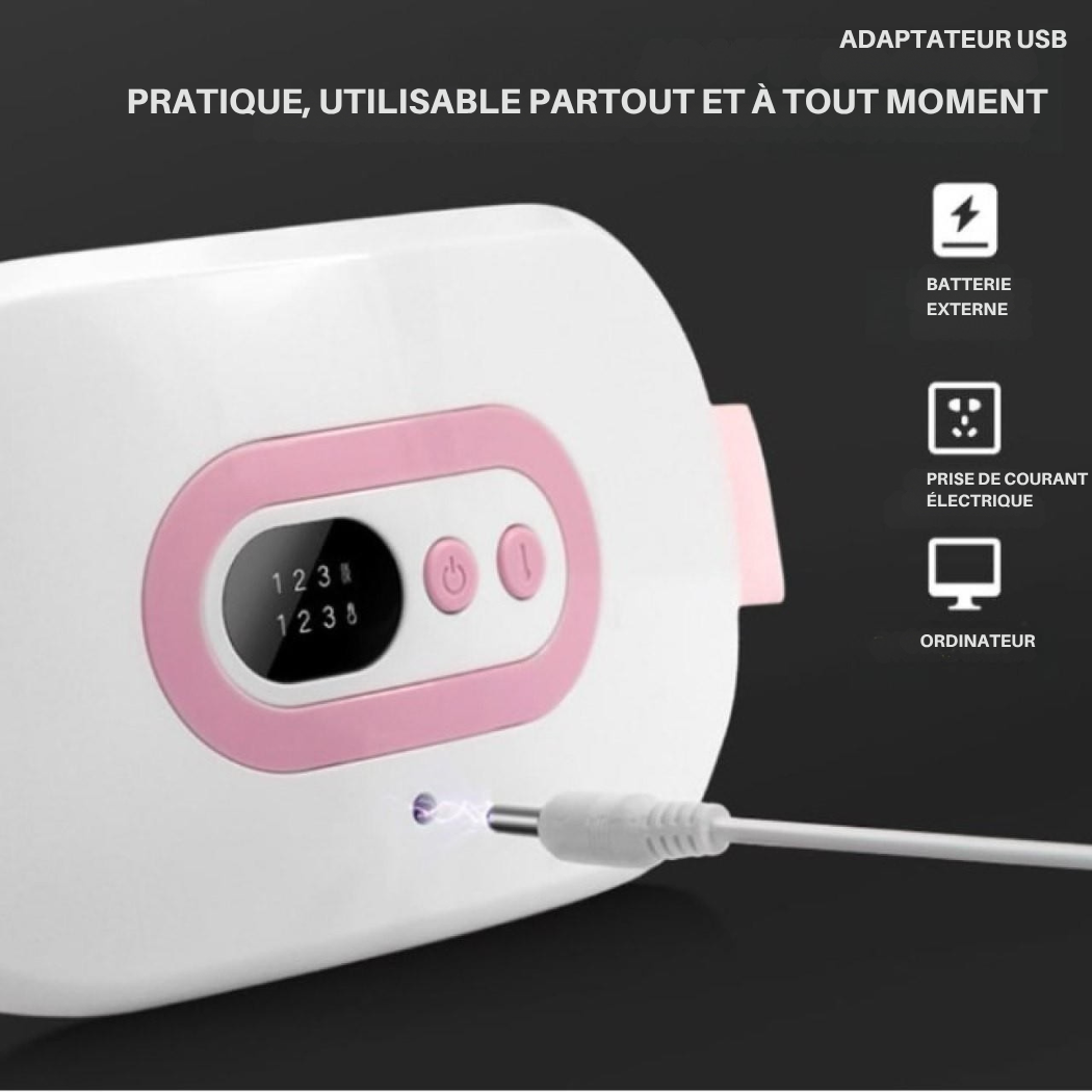 Ceinture Chauffante Menstruelle avec Massage – 3 Niveaux | Cervora