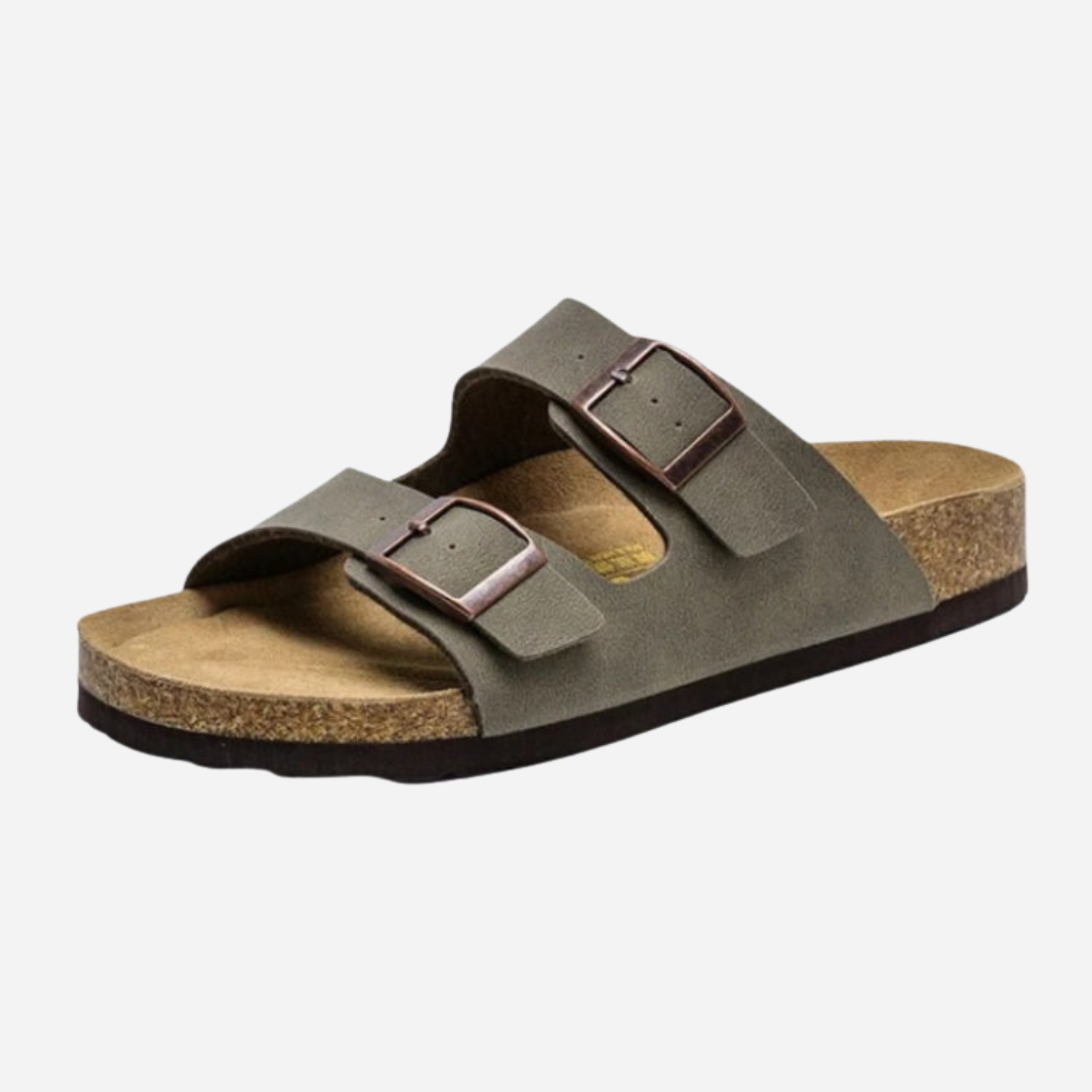 Sandales Confortables à Double Bride Ajustable | Cervora