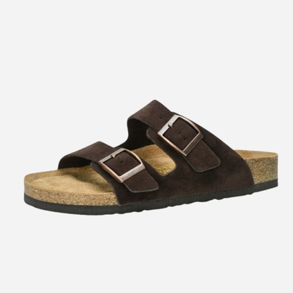 Sandales Confortables à Double Bride Ajustable | Cervora