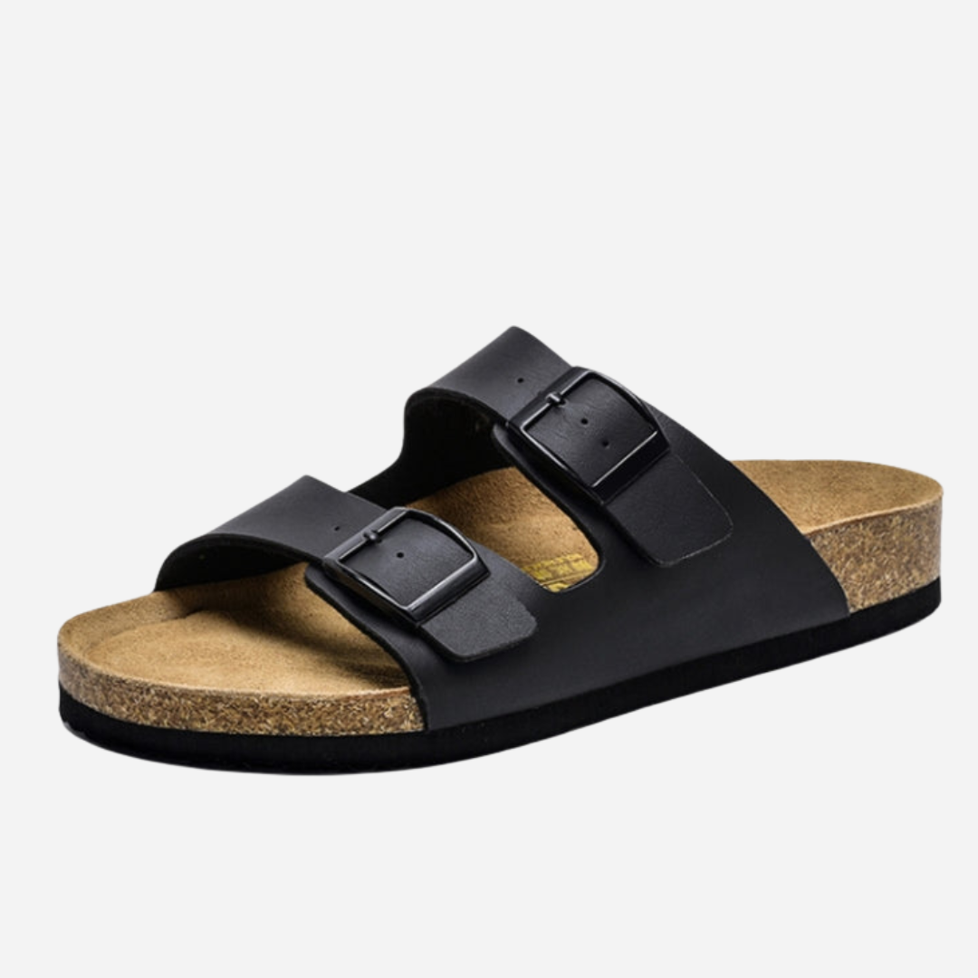 Sandales Confortables à Double Bride Ajustable | Cervora