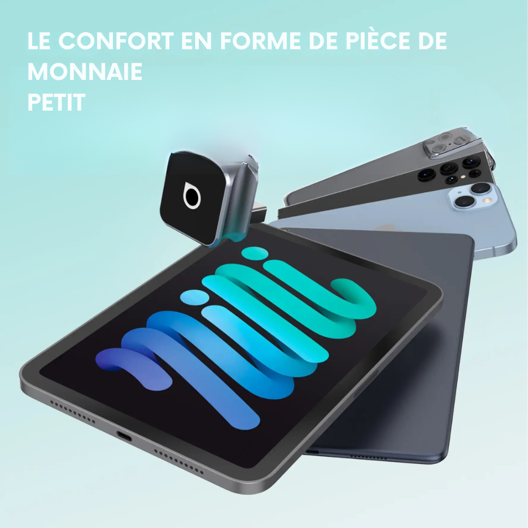 Cervora Mini Cube 3.0 – Adaptateur CarPlay & Android Auto Sans Fil