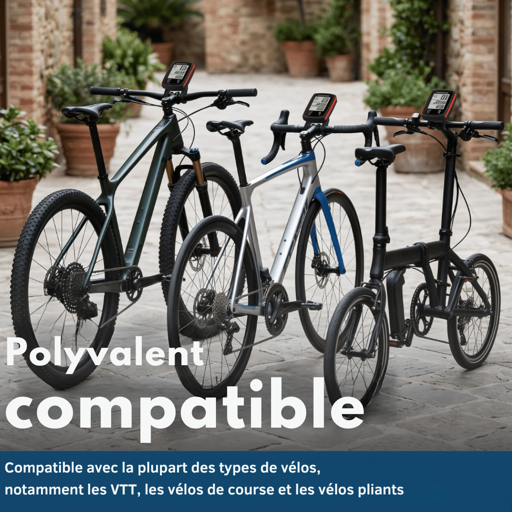 Compteur Vélo Digital 19 Fonctions IPX6 | Cervora