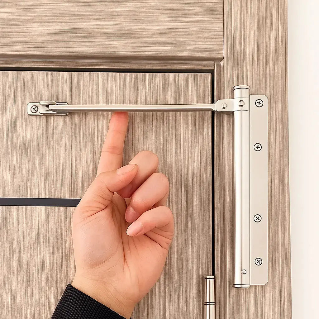 Automatischer Türschließer aus Edelstahl – Leise, gleichmäßig & sicher