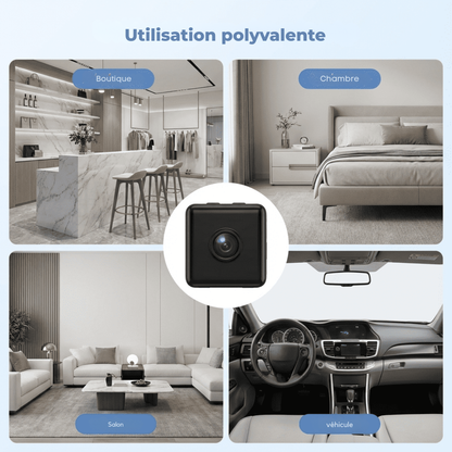Mini Caméra Wi-Fi 1080P – Surveillance sur Smartphone | Cervora