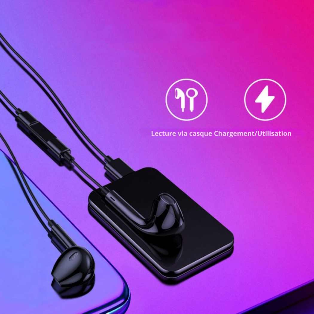 Mini Enregistreur Vocal 8 Go – Jusqu’à 50 h d’Autonomie | Cervora