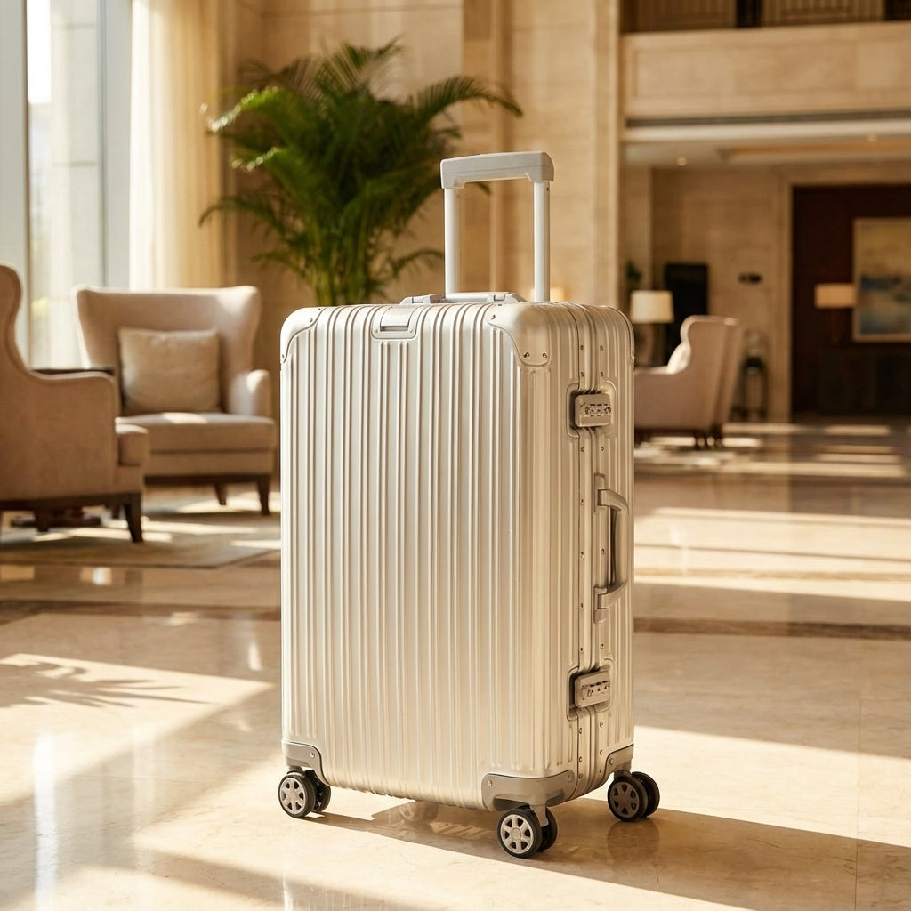 Travelon Hartschalenkoffer Aluminium-Magnesium