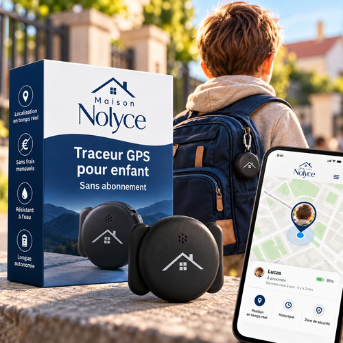 Traceur GPS Enfant Sans Abonnement – Localisation Smartphone | Cervora