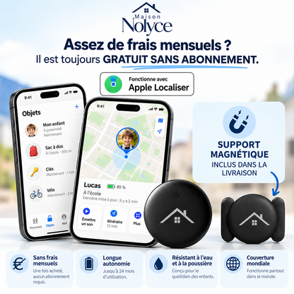 Mini Traceur GPS Sans Abonnement pour Voiture & Objets | Cervora