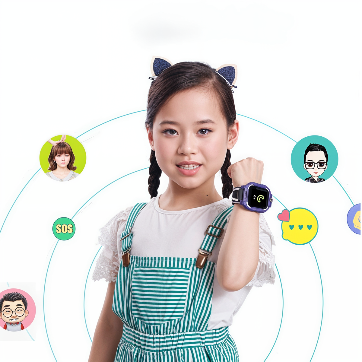 Montre GPS Enfant avec Localisation & Appels | Cervora