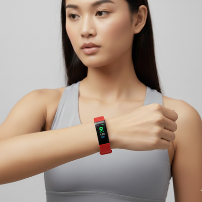Fitness Uhr Senioren Silikon Wasserdicht