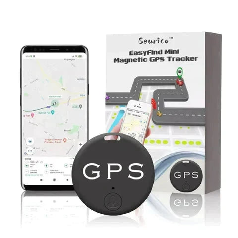 Mini GPS-Tracker mit Magnet – Echtzeit-Ortung, 2er-Set