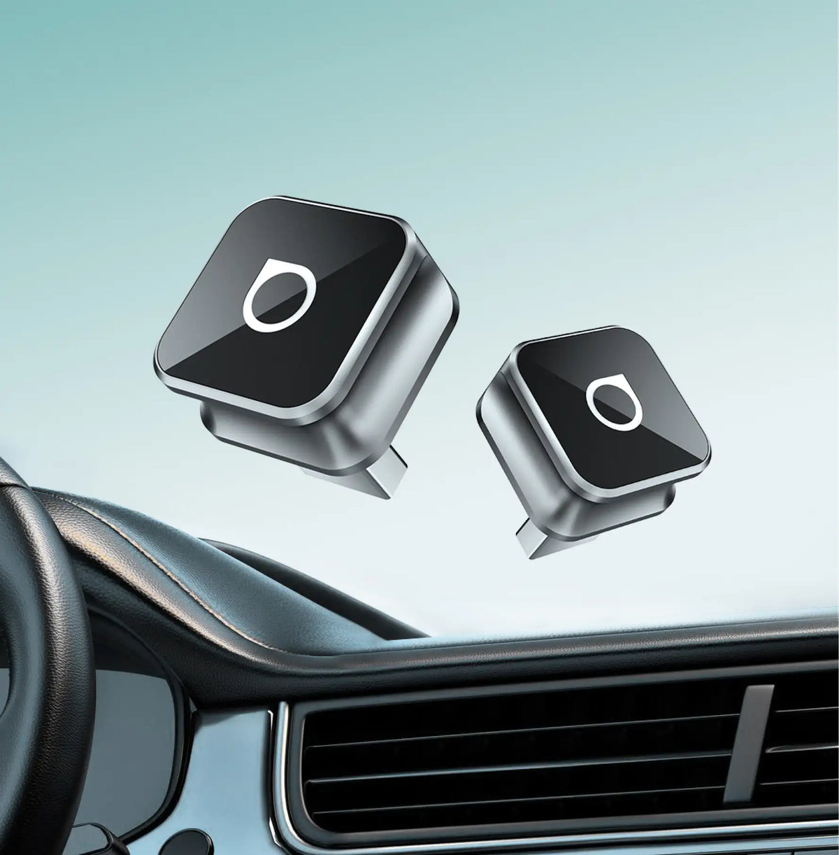 Ottocast® Mini Cube 3.0 Wireless CarPlay und Android Auto Adapter