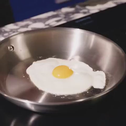 Poêles en Inox Sans PFAS – Compatible Induction | Cervora