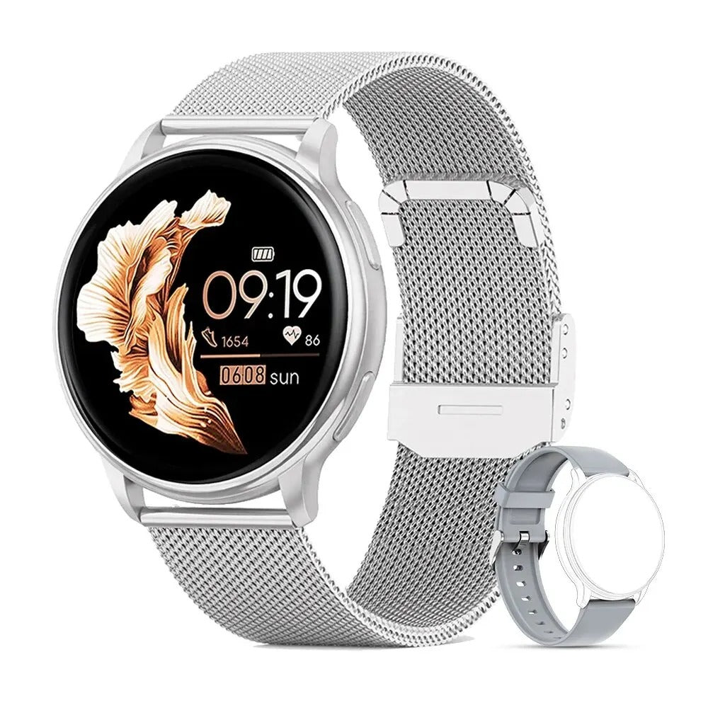 Damen Fitness-Smartwatch – Bluetooth-Anrufe, Herzfrequenz & Schlafanalyse